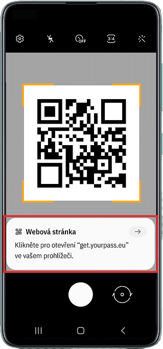 Návod na stažení Android - krok 1